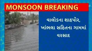 Tapi Rain : તાપી જિલ્લાના કેટલાક વિસ્તારોમાં હળવોથી ભારે વરસાદ વરસ્યો