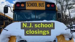 NJ Schools Closed Monday as Powerful Winter Storm Brings Heavy Snow and Ice