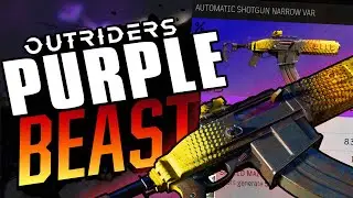 This Purple Shotgun is an Absolute BEAST! - Perfect Rolled Auto Shotty for TRICKSTERS!  - Outriders