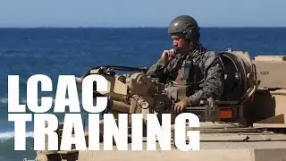 Combat Engineers Train with Landing Craft Air Cushion