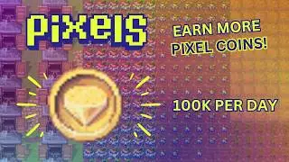 PIXELS | HOW TO FARM MORE COINS (effective and easier)