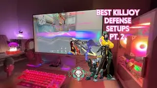 valorant asmr killjoy defend setups tutorial part 2 | keyboard, mouse, speaking, lofi sounds