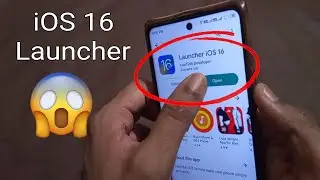 How To Use iOS Launcher 16 in Android || iOS 16 Launcher For Android ( Working 100% )