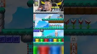 A little CHEESE in a speedrun level!! #supermariomaker2 #mariomaker2