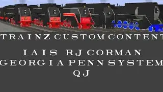 Trainz custom content: IAIS, RJ corman, And GPS QJ's(Read description)(Rolo)