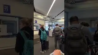 When you ask the gate agent for an upgrade&hellip;#unitedairlines #flightupgrades #laxairport