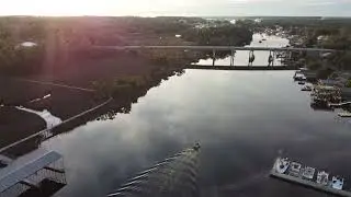 Drone Footage: Steinhatchee River, Florida. February 2022.