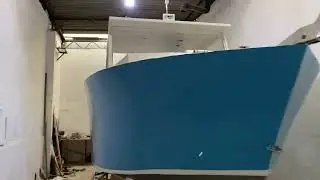 6.60 motor yat’ın aksesuarları takılıyor