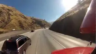 Saw it on the Grapevine, Indiana Jack climbs the Grapevine grade in California