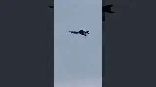 F18 Flying Upside Down! #fun #cool #trending #viral #fypシ #fyp #f18 #upsidedown #fast #flyover #jets