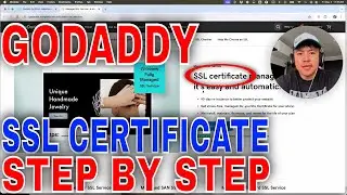 ✅  How To Add SSL Certificate To GoDaddy Website Builder🔴