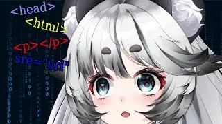 Tiger VTuber Learns To Code! Gao!