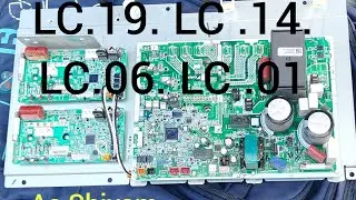 VRV X Inverter pcb error LC.19 LC.14.LC.06.LC .01 #refrigeration #accircuits #coolingsolutions #ac 