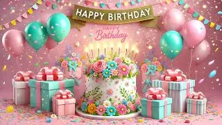 Happy Birthday to You Song 🎉 Birthday Music & Celebration Video