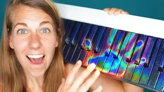 I Make a Mood Ring Keyboard Piano!