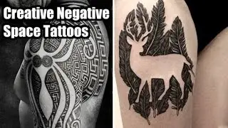 Creative Negative Space Tattoos | TATTOO WORLD