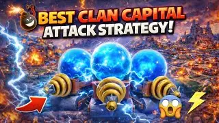 Top 1 Clan Capital Sparky Strategy 🔥 Easy 1 Shot Attacks | Clash of Clans