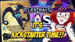 Elestrals Clash Kickstarter is Live!! New Card Sneak Peeks!! Moonrise Reveals! - Thempire React