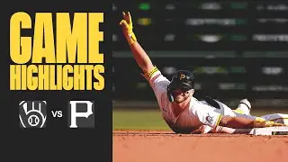 Spencer Horwitz' Two Doubles Lead to Victory | Brewers vs. Pirates Game Highlights (5/24/25)