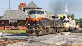Central of Georgia on Home Rails! NS 8101 leads train 321 with NS 1070 7-8-2023