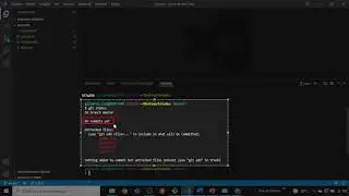VsCode - [GitHub] Verificado Status do Repositório [git status] (#29)