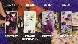 All of the Old Blood BL pedals at the same time