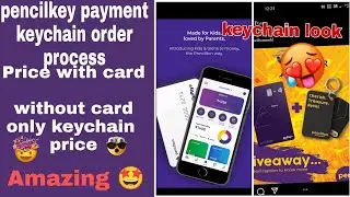 Pencilton App ke Pencilkey  order kaise kren||pencilkey payment keychain order and price||Minor neo