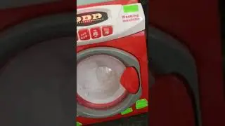 Red Toy Washing Machine from Casdon - Quiet Sounds after 9 months of use