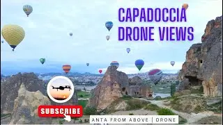Cappadocia from Above: Hot Air Balloons, Red Valley & Love Valley - Cinematic