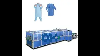 automatic surgical gown making machine