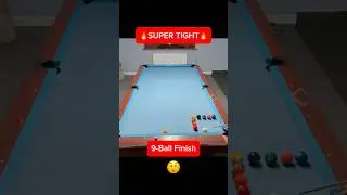 🔥#ultra #tight #9ball #ultimate #pool #finish #billiards #skills #next level #control #focus #tryit