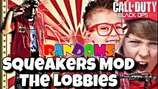 HILARIOUS ARGUMENTS! BLACK OPS 2! SQUEAKERS AND RANDOMS IN MODDED LOBBIES! #BLACKOPS2 #GOMFSFB