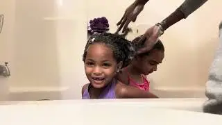 Hair care day - Girl Mom Chronicles - New mom of 3 girls - 