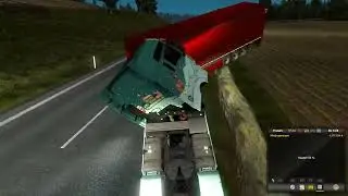 Idiots on the road #9. Euro Truck Simulator 2 MP. Funny moments