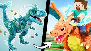 🍀 LEGO Dinosaurs Ideas, Smurfs, Jurassic, Animals, Minecraft, Farm, Vehicles, Cars & More!