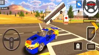 Police Car chase Cup Simulator, Real police Car game - Rescue police Android gameplay #441