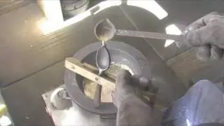 Gibson Pewter - Casting a Colonial Midrib Spoon