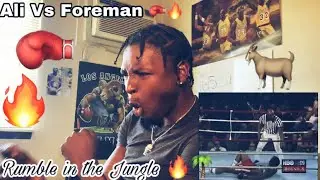 MUHAMMAD ALI IS THE GOAT! | ALI VS FOREMAN HIGHLIGHTS | RUMBLE IN THE JUNGLE | REACTION VIDEO