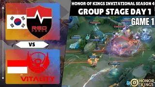 🇰🇷 Nongshim RedForce vs 🇮🇩 Bigetron by Vitality | GAME 1 | HIGHLIGHTS | KSI4 | Group Stage Day 1