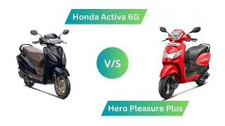 Honda Activa 6G vs Hero Pleasure Plus