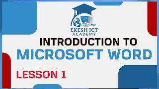 Lesson 1 :Mastering Microsoft Word from Basics