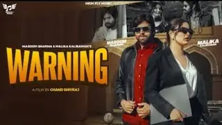 Warning song ⚠️ #viralsong #trending #song #masoomsharma #gangster #don #song 