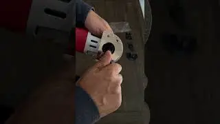 Tool Shop Oscillating tool with Performax 2-3/4&rdquo; Dimond semicircle blade.