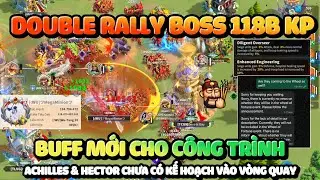 Boss Bị X&iacute;ch Ăn 2 Rally Atila Niệm Lu&ocirc;n - Buff C&ocirc;ng Tr&igrave;nh Mới, C&aacute;ch Lấy Tượng Achilles & Hector RoK