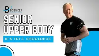 Senior Upper Body Workout with B3 BFR Bands | Strengthen Biceps, Triceps, and Shoulders Safely