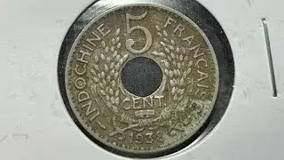 1938 French Indochina 5 Centimes Coin • Values, Information, Mintage, History, and More