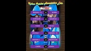 Kokan Cricket Association Organized by  Shaheen Cricket Club Goregaon
