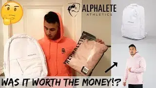 ALPHALETE 2018 Black Friday Unboxing & Honest Review! | Backpack + Lifestyle Hoodie!