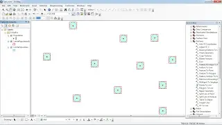 Creating square buffer around point feature using ArcGIS