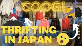 Japan 2nd hand clothing store. Thrifting in Japan and I found Coogi sweaters at an estate sale